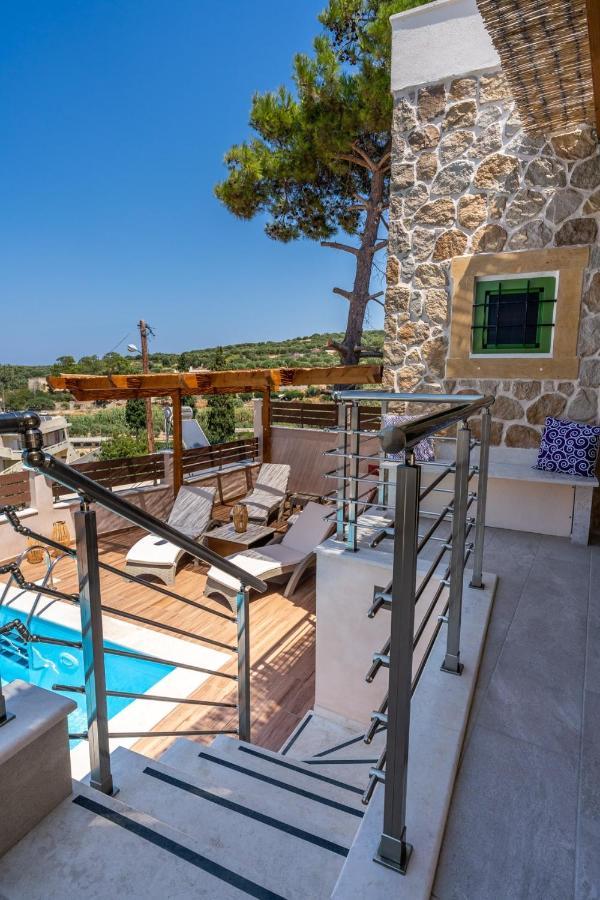 Willa Aggel'S House - Stone House - Private Pool - Courtyard - Countryside Views Kato Episkopi Zewnętrze zdjęcie