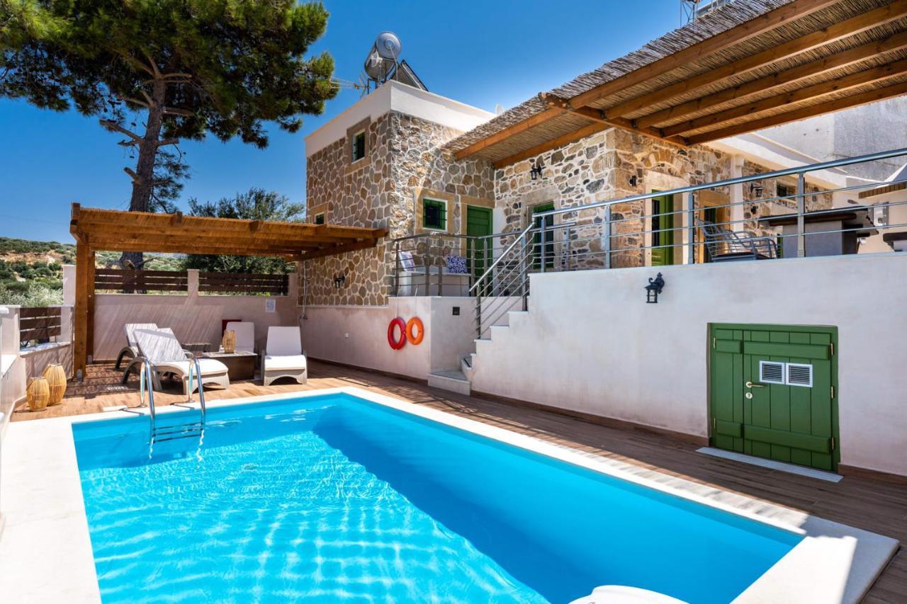 Willa Aggel'S House - Stone House - Private Pool - Courtyard - Countryside Views Kato Episkopi Zewnętrze zdjęcie