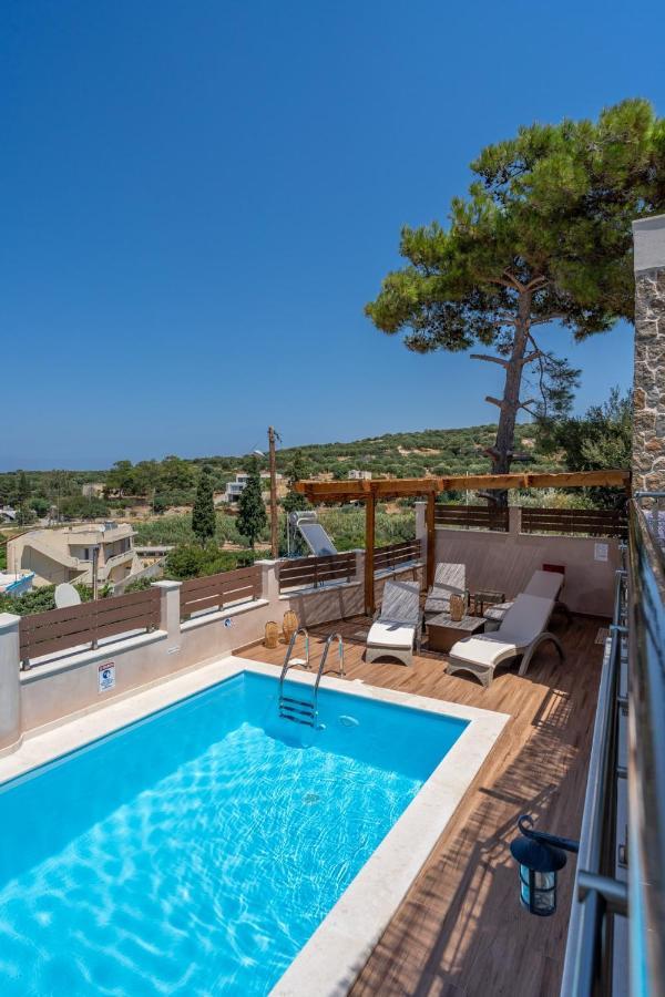 Willa Aggel'S House - Stone House - Private Pool - Courtyard - Countryside Views Kato Episkopi Zewnętrze zdjęcie