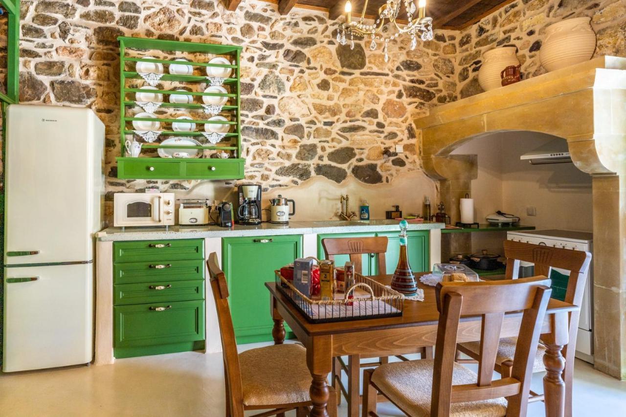Willa Aggel'S House - Stone House - Private Pool - Courtyard - Countryside Views Kato Episkopi Zewnętrze zdjęcie